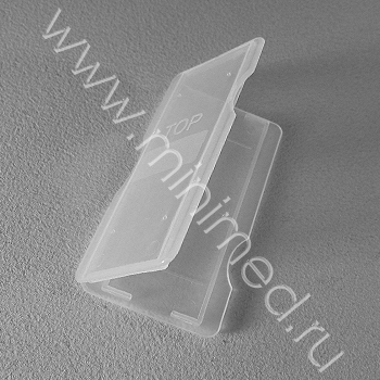 Штатив-бокс  д/хранения предм.стекол на 1 шт, п/п, уп.100 /1000 шт Штатив-бокс  д/хранения предм.стекол на 1 шт, п/п, уп.100 /1000 шт