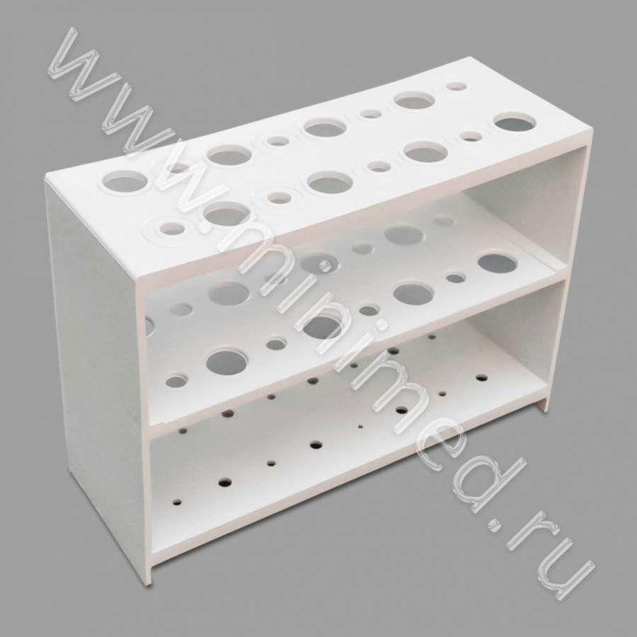 Штатив д/пипеток вертикальный на 16 пипеток,20*7,5*15,п/п, уп.1/50 шт, Aptaca Штатив д/пипеток вертикальный на 16 пипеток,20*7,5*15,п/п, уп.1/50 шт, Aptaca