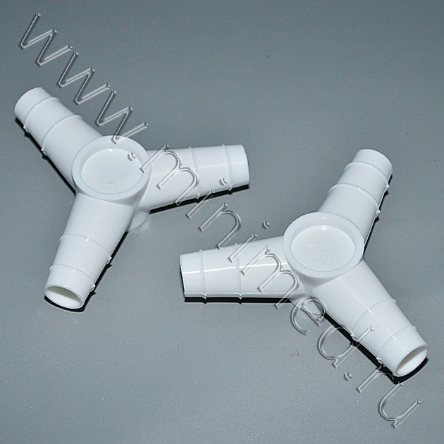 Переходник  Y-образный 120°, нар.диам.12/13/14, п/п, Kartell, уп.10 шт Переходник  Y-образный 120°, нар.диам.12/13/14, п/п, Kartell, уп.10 шт