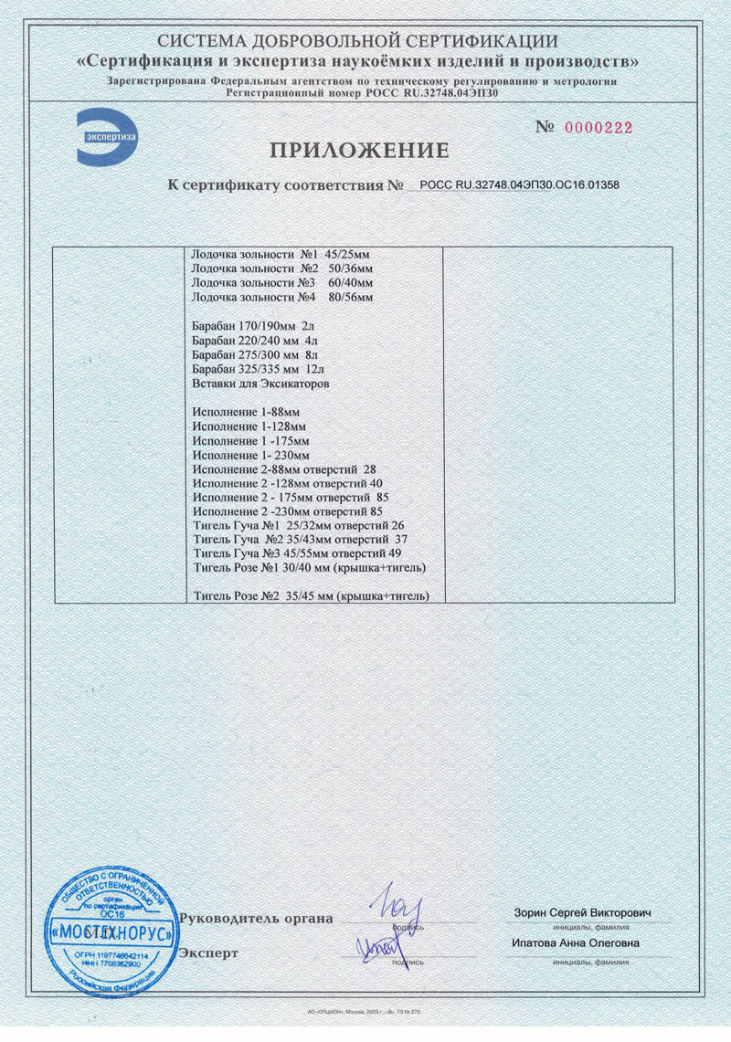 Посуда лабор. фарфоровая. Оятская керамика. Сертификат до 13.11.2027-4