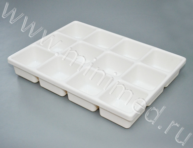 Лоток для мелких предметов,12 ячеек, 403*303*63 мм ,ПВХ, Kartell