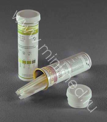 Полоски индикаторные для качественного или полуколичественного определения белка в моче (БИОСКАН®-Белок) уп. 100 шт. Полоски индикаторные для качественного или полуколичественного определения белка в моче (БИОСКАН®-Белок) уп. 100 шт.