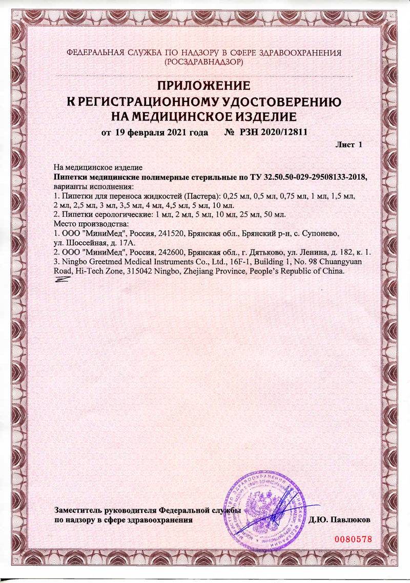 Пипетки-медицинские-полимерные-стерильные-ММ.-РУ-2