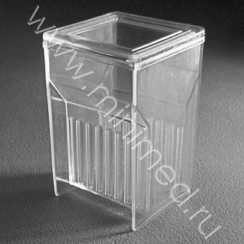 Кювета для приготовления микропрепаратов,на 8 стекол,тип Хеллендаля,56*56*85,ПМП,инд.уп., Aptaca Кювета для приготовления микропрепаратов,на 8 стекол,тип Хеллендаля,56*56*85,ПМП,инд.уп., Aptaca