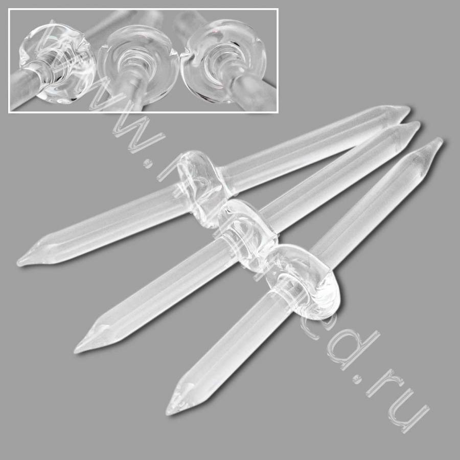 Боек стеклянный для ампул D 5мм, МиниМед, уп.100шт Боек стеклянный для ампул D 5мм, МиниМед, уп.100шт