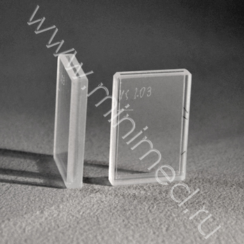 Кювета  1 мм, кварцевая, уп. 10 шт, МиниМед Кювета  1 мм, кварцевая, уп. 10 шт, МиниМед