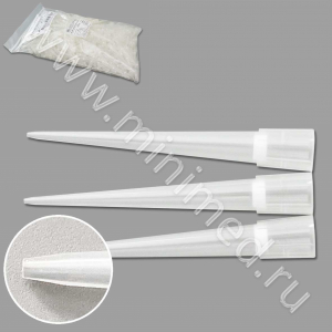 Наконечник для дозаторов с фильтром 2-200 мкл, с фаской,для ПЦР, тип Gilson, стер.,п/п,уп.1000 шт.,Aptaса